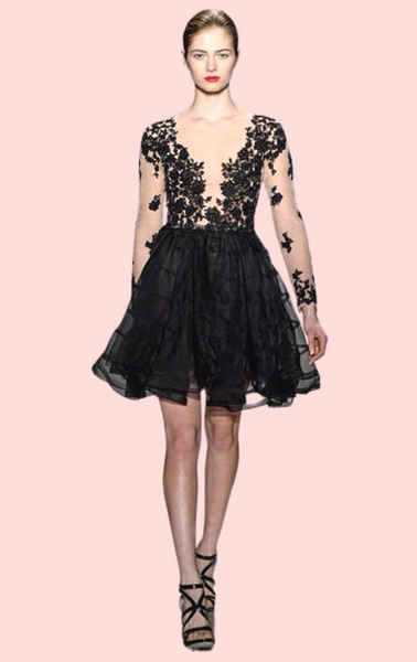 black jellyfish dress Jellyfish Dress, Black L