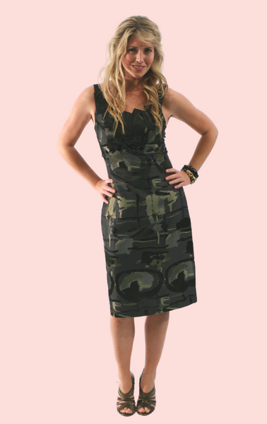 Camo Print Dress - Green Your Favourite Dresses Camo Print Dress - Green Your Favourite Dresses
