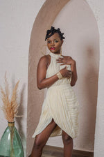 Soho Halter Dress - Ivory