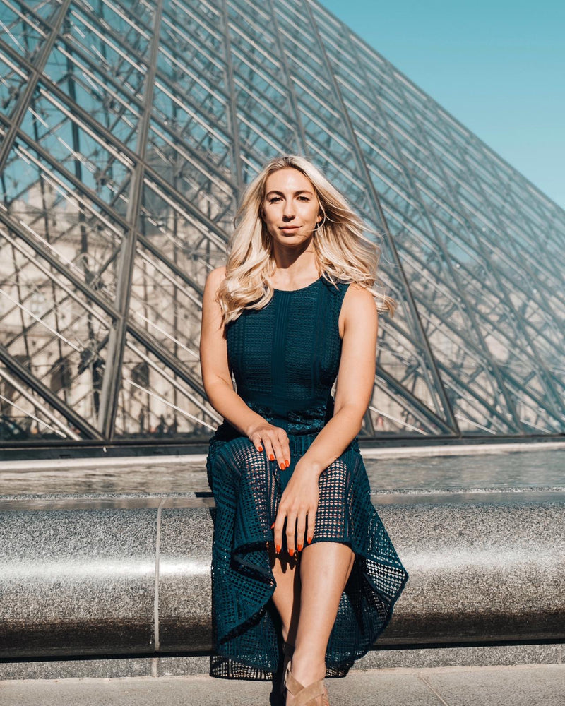 Infedelity Dress - Navy
