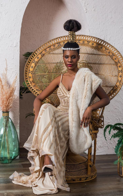 gold beaded maxi dress Rose Gold Sequin Maxi Dress With Gold Detail