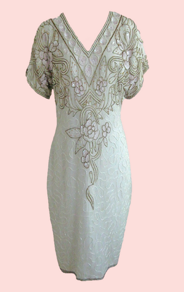 Vintage Beaded Dress