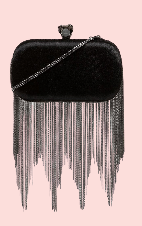Calf hair clutch discount