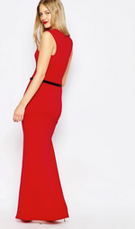 Amanda Maxi Dress - Red