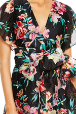 Cabana Nights Midi Dress - Floral Print
